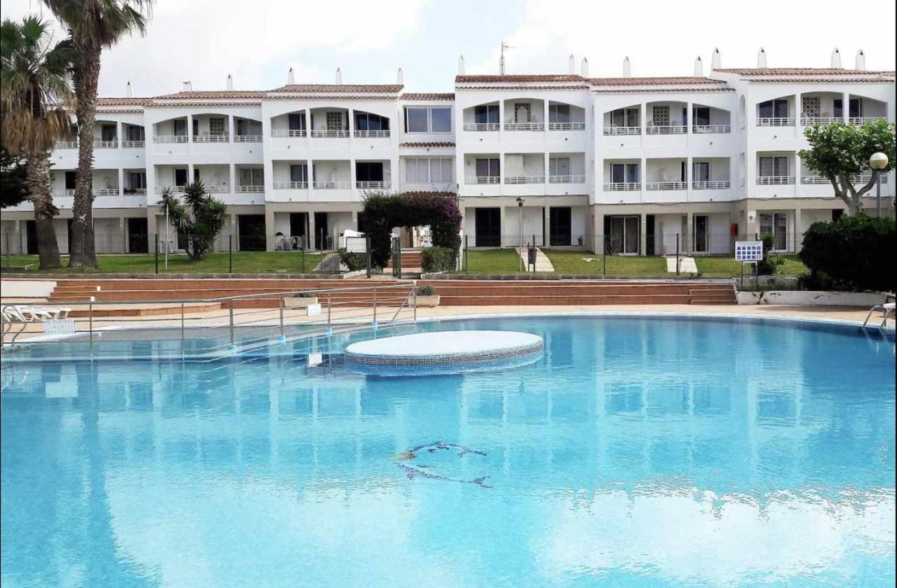 Apartamento Bajo Con Piscina Macarella Cala'N Blanes  Εξωτερικό φωτογραφία