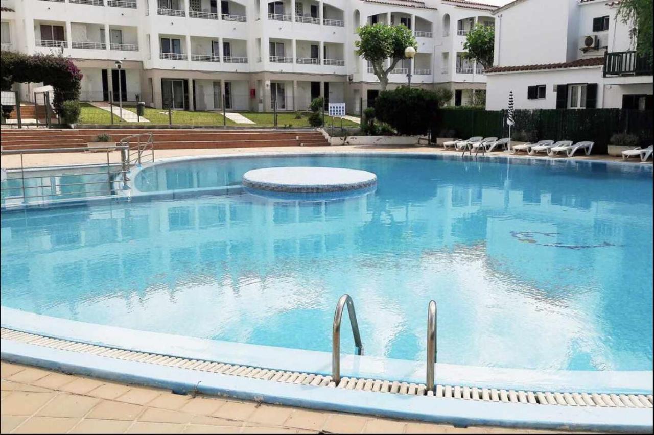 Apartamento Bajo Con Piscina Macarella Cala'N Blanes  Εξωτερικό φωτογραφία
